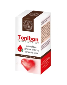 Tonibon prawidłowe ciśnienie i ukrwienie serca 60 kaps | Bonimed