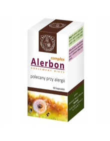 Alerbon complex polecany przy alergii 60 kaps | Bonimed