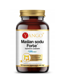 Maślan sodu forte 90 kaps | Yango