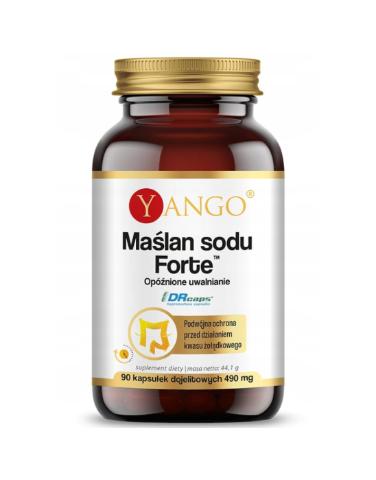 Maślan sodu forte 90 kaps | Yango