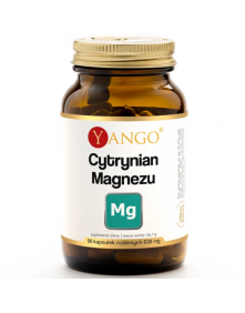 Cytrynian magnezu 90 kaps | Yango
