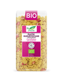 Płatki kukurydziane z truskawkami 250 g | Bio Planet