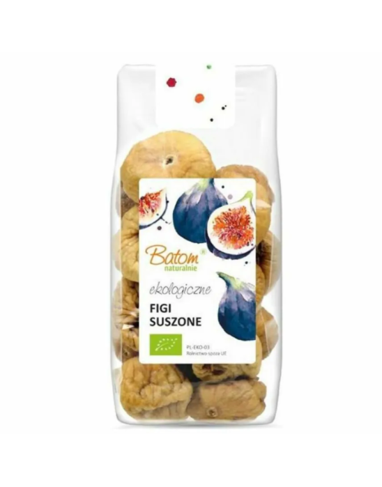 Ekologiczne figi suszone 250 g | Batom