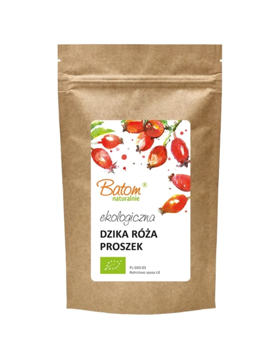 Ekologiczna dzika róża proszek 100 g | Batom