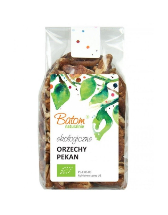 Ekologiczne orzechy pekan 125 g | Batom