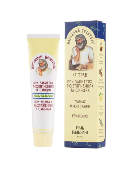 Żel-balsam na siniaki i napięte partie ciała 40 g | Healer Cosmetics