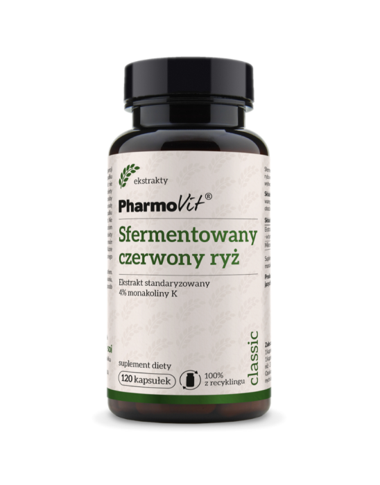 Sfermentowany czerwony ryż 120 kaps | Pharmovit