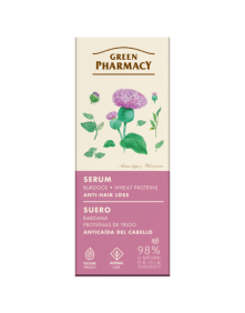 Serum przeciw wypadaniu włosów łopian i białka pszenicy 100 ml | Green Pharmacy