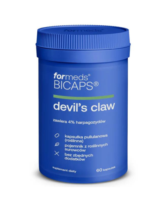 Bicaps devil's claw (czarci pazur) 60 kaps | Formeds