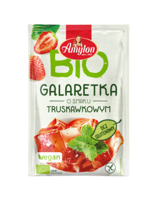 Galaretka o smaku truskawkowym 40 g | Amylon