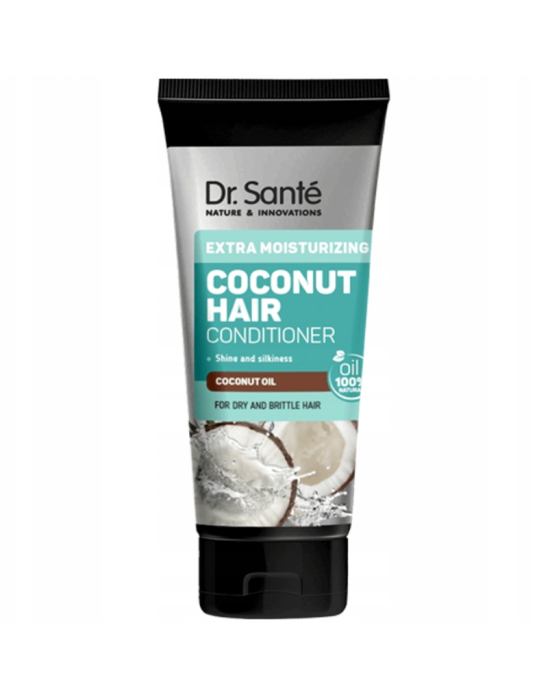 Balsam do włosów suchych i łamliwych kokos 200 ml | Dr. Sante