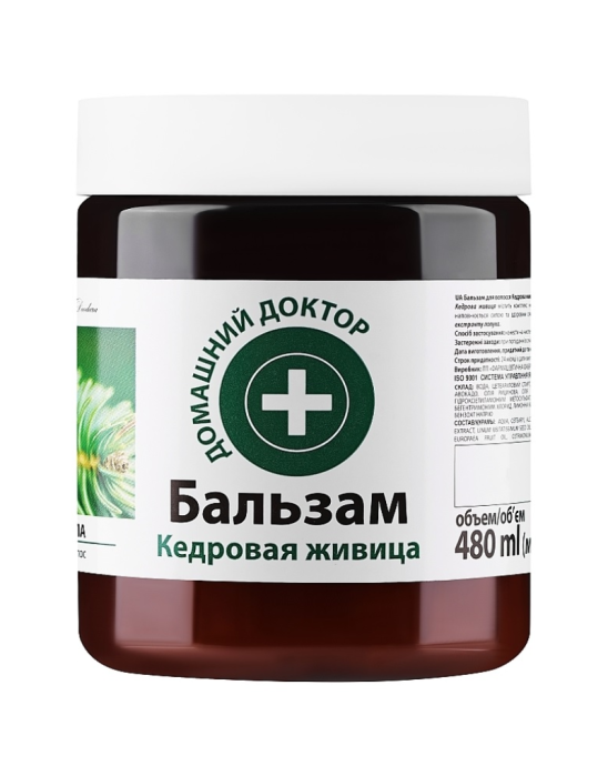 Balsam do włosów z żywicą cedrową 480 ml | Domowy Doktor
