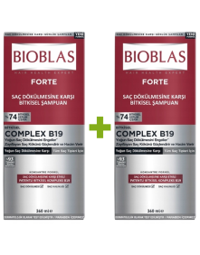 Szampon na wypadanie włosów 360 ml x2 | Bioblas