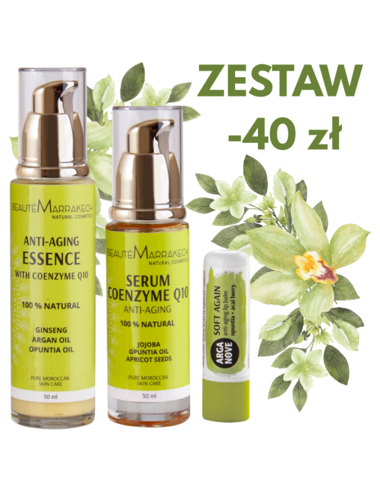 Odmładzający zestaw Anti-Aging – zyskaj 40 zł rabatu na piękną skórę twarzy!
