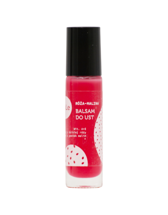 Balsam do ust roll-on róża malina 15 ml | La-Le