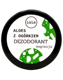 Dezodorant w kremie aloes z ogórkiem magnezja 50 ml | La-Le