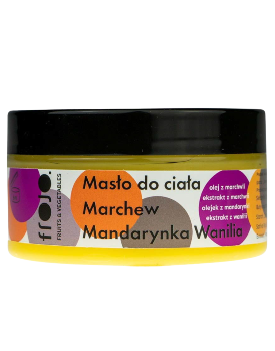 Frojo masło do ciała marchewka, mandarynka, wanilia 100 ml | La-Le