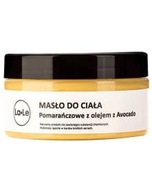 Masło do ciała pomarańczowe z olejem z avocado 100 ml | La-Le