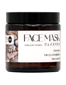 Japan Nature maska do twarzy z borowiną, tarczycą bajkalską i niacynamidem 120 ml | La-Le