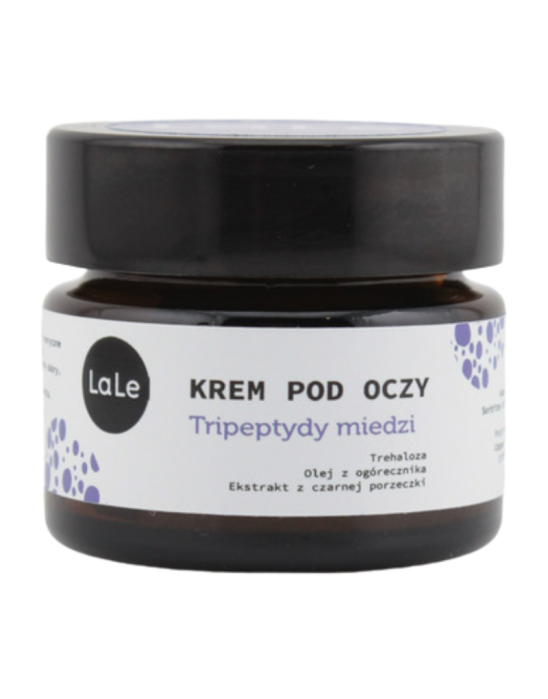 Krem pod oczy tripeptydy miedzi 15 ml | La-Le