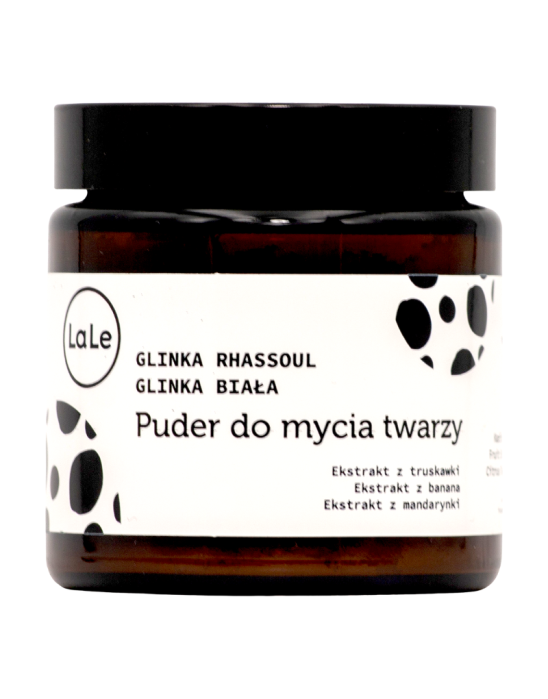 Puder do mycia twarzy truskawka, banan, mandarynka 120 ml | La-Le