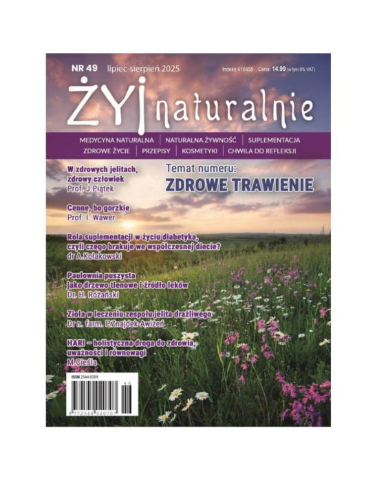 Żyj Naturalnie nr 49 lipiec-sierpień 2025