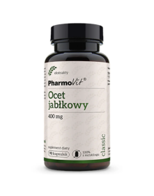 Ocet jabłkowy 400 mg 90 kaps | Pharmovit