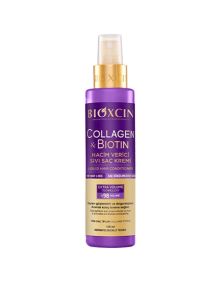 Odżywka w płynie collagen&biotin dodająca włosom objętości 150 ml | Bioxcin