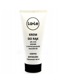 Krem do rąk wit A+E, ekstrakt z czarnej porzeczki, mocznik 5% 60 ml | La-Le