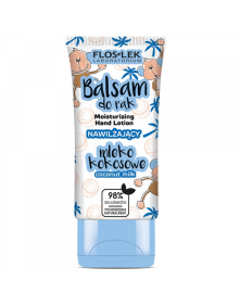 Nawilżający balsam do rąk mleko kokosowe 40 ml | Floslek