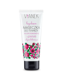 Łagodząca maseczka do twarzy do cery podrażnionej 75 ml | Vianek