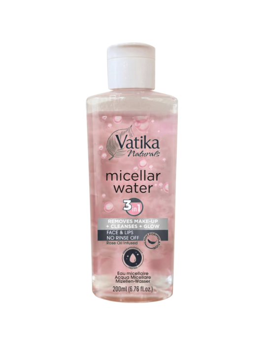 Płyn micelarny 3w1 róża 200 ml | Vatika