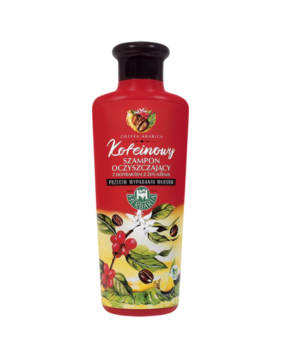 Szampon kofeinowy żeń-szeń banfi 250 ml | Herbaria