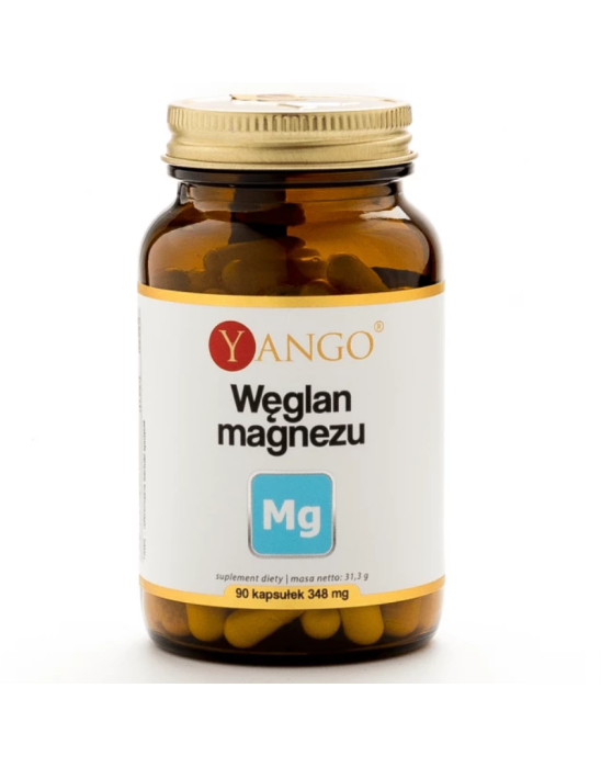 Węglan magnezu 90 kaps | Yango