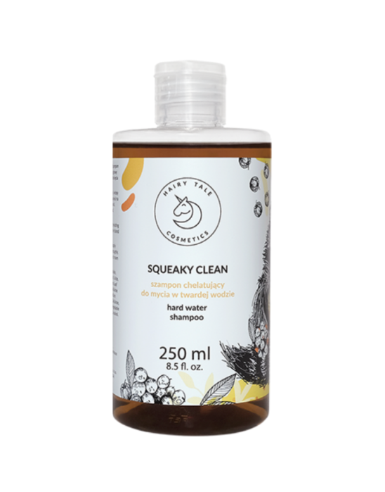 Squeaky Clean szampon chelatujący do mycia w twardej wodzie 250 ml | Hairy Tale Cosmetics