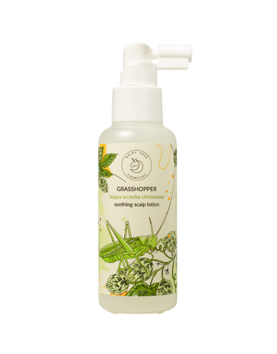 Grasshopper kojąca wcierka do skóry głowy 120 ml | Hairy Tale Cosmetics