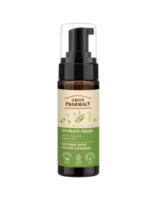 Pianka do higieny intymnej łagodząca biała akacja i zielona herbata 150 ml | Green Pharmacy