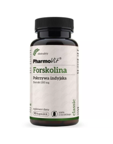 Forskolina (Pokrzywa Indyjska) ekstrakt 200 mg | Pharmovit