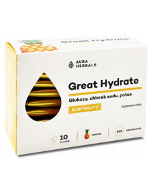 Elektrolity ananas 10 saszetek | Aura Herbals
