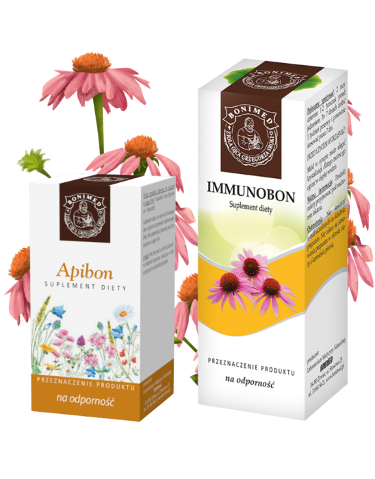 Zestaw na odporność – Apibon + Immunobon |-50% na Immunobon przy zakupie zestawu! | Bonimed