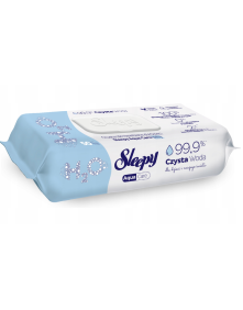 Chusteczki nawilżane 99,9% wody 50 szt | Sleepy