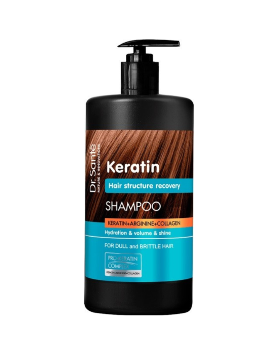 Szampon regenerujący keratin + arginine + collagen 1l | Dr. Sante
