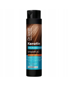 Szampon do włosów keratin + arginine + collagen 250 ml | Dr. Sante