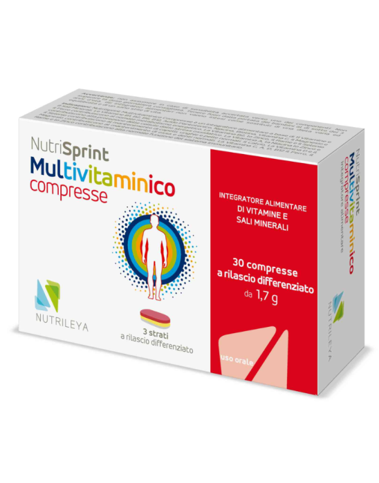 NutriSprint multiwitaminy 30 tabl o zróżnicowanym uwalnianiu  | Nutrileya