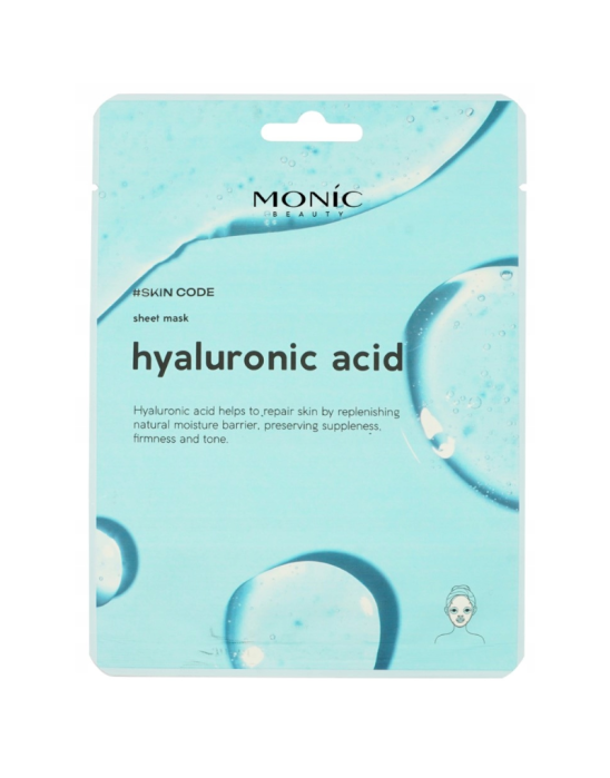 Maseczka w płachcie hyaluronic acid 1 szt | Monic Beauty