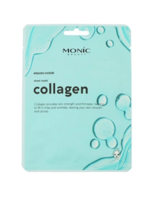 Maseczka w płachcie collagen 1 szt | Monic Beauty