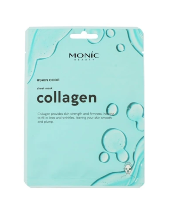 Maseczka w płachcie collagen 1 szt | Monic Beauty