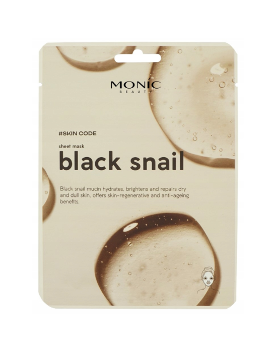 Maseczka w płachcie black snail 1 szt | Monic Beauty