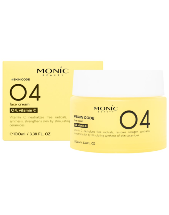 Krem do twarzy skin code 04 witamina C 100 ml | Monic Beauty