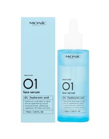 Serum do twarzy skin code 01 kwas hialuronowy 50 ml | Monic Beauty